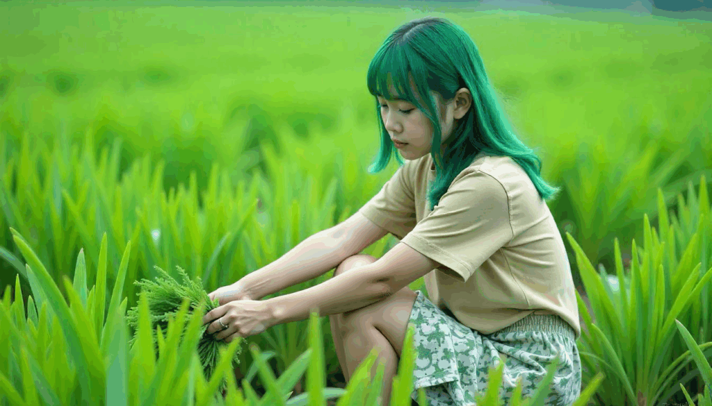 飲食店のネギはなぜ緑色なのか