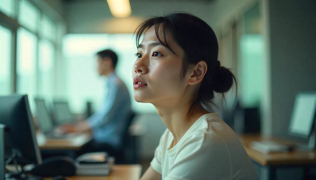 オフィスの冷房問題の季節