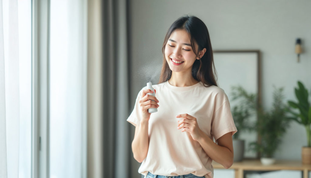 涼感スプレーやハッカ油は実際体温は下がるの？